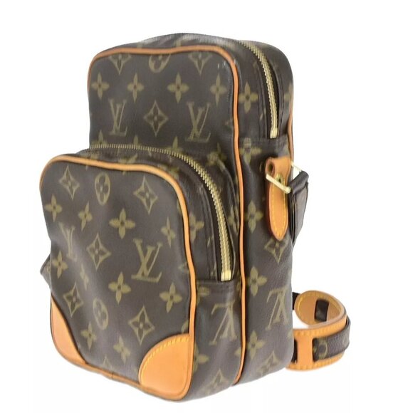 AUTHENTICITY GUARANTEED LOUIS VUITTON Amazon Crossbody Shoulder Bag Monogram - Picture 2 of 16